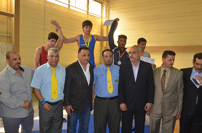 فريق المصارعة في نادي الديوان يحصد المراكز الأولى في بطولة أندية العراق3