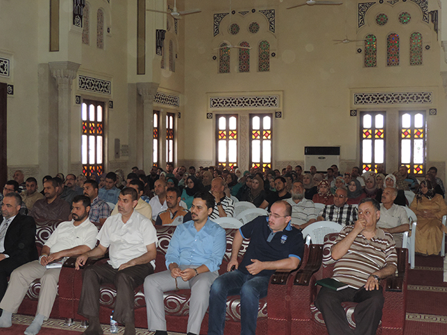 أوقاف بغداد الكرخ تعقد اجتماعاً لمنتسبي المديرية1