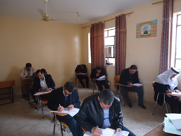 المجلس العلمي في ديالى يختبر المتقدمين لوظيفة الإمامة والخطابة (2)