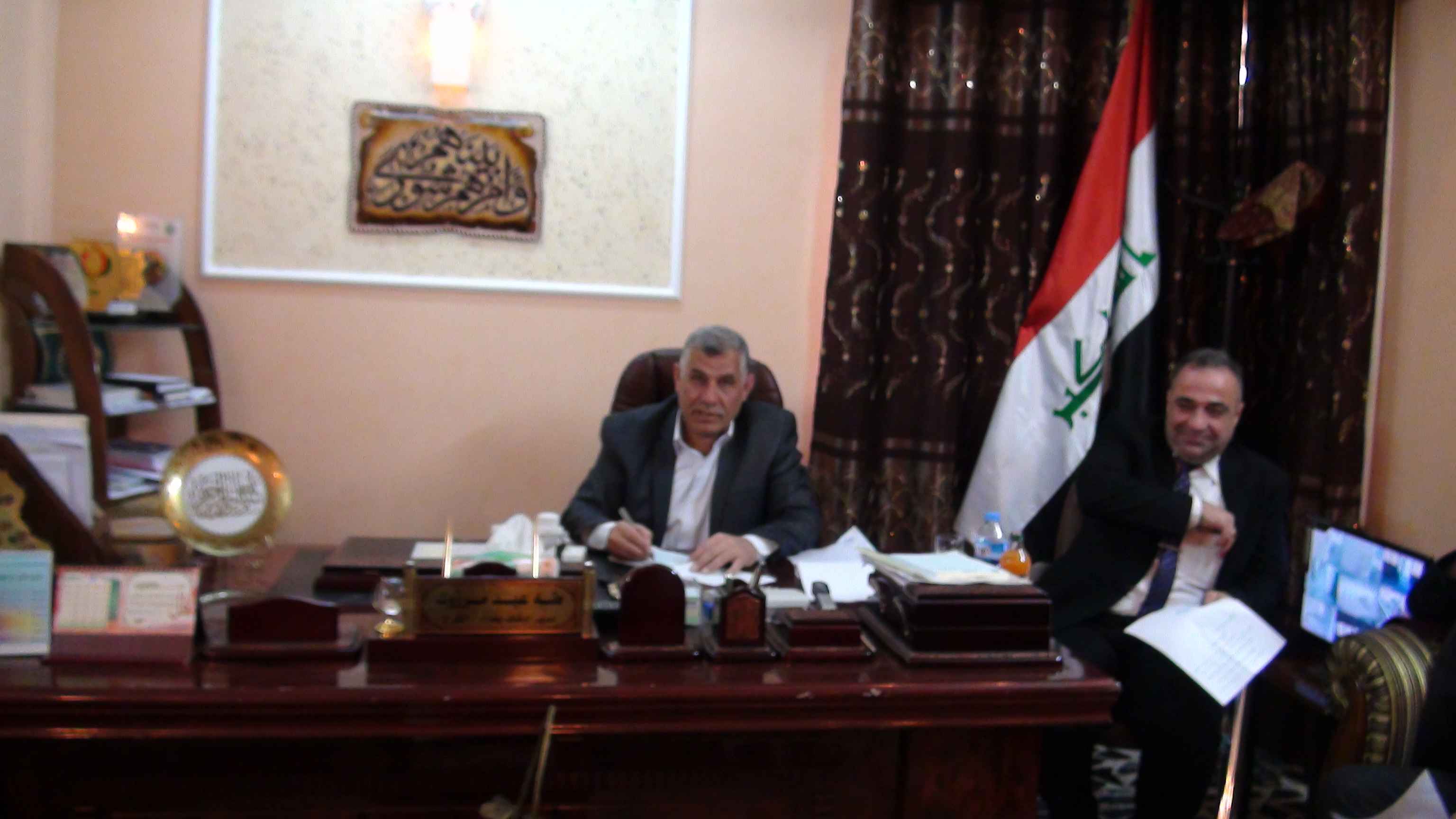 اوقاف بغداد الكرخ تعقد اجتماعاً لمسؤولي الشعب1