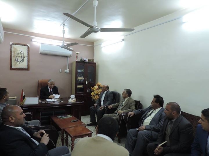 مدير أوقاف الكرخ يزور ملاحظية جنوب بغداد (2)