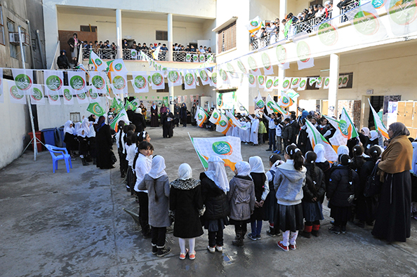 اوقاف بغداد الرصافة تزور عدداً من المدارس في بغداد (2)