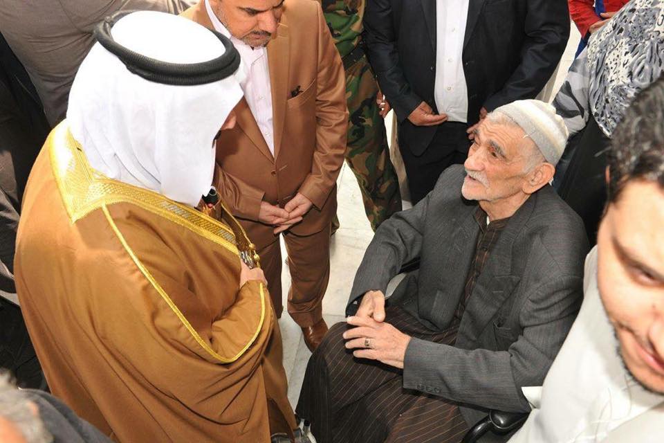 الدكتور محمود الصميدعي يلقي خطبة الجمعة في جامع ابي حنيفة النعمان (1)