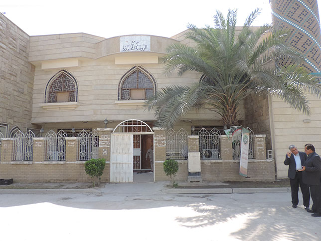 مدير أوقاف بغداد الكرخ يزور جامع الروضة المحمدية في منطقة المأمون ببغداد (2)