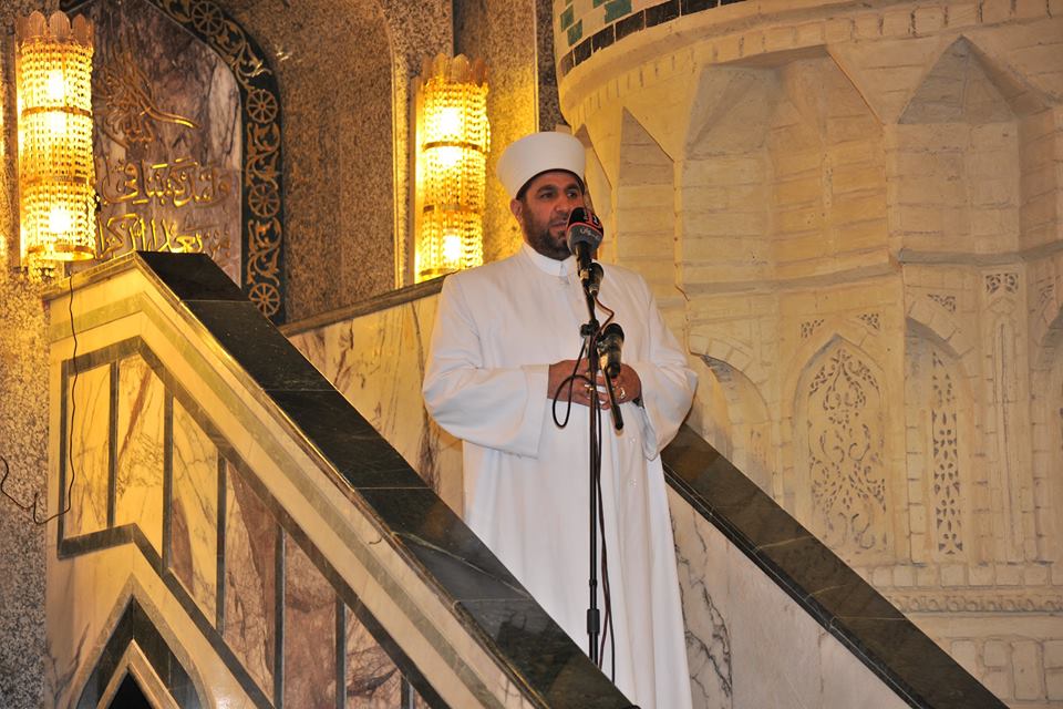 رئيس ديوان الوقف السني يزور جامع ومرقد الشيخ معروف الكرخي (2)