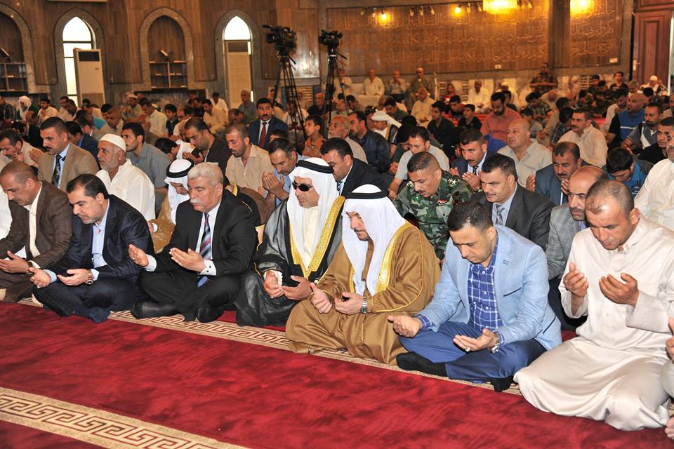 رئيس ديوان الوقف السني يزور جامع ومرقد الشيخ معروف الكرخي (3)