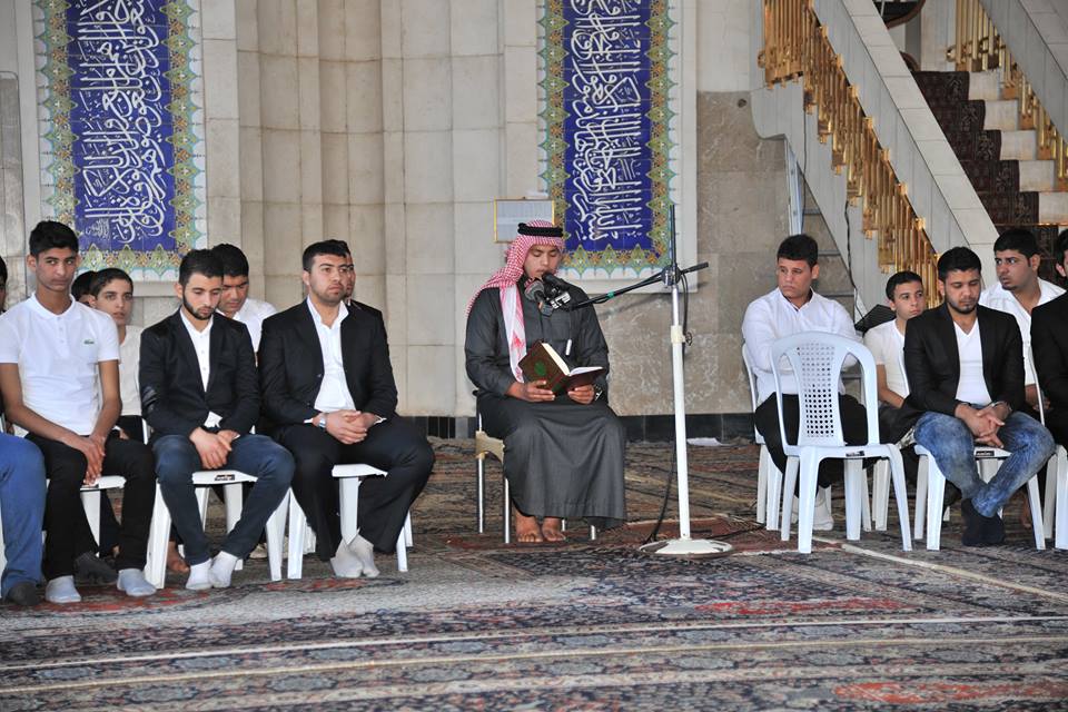 معهد البصرة لعلوم القران الكريم يختتم مسابقة اسلامية (4)