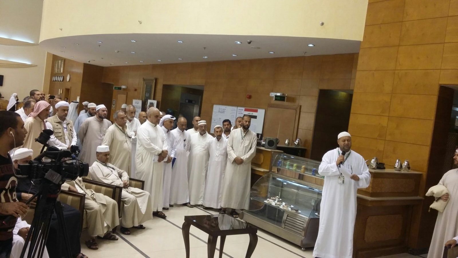 الدكتور الهميم  يلتقي حجاج بيت الله الحرام من محافظة الانبار ونينوى (3)