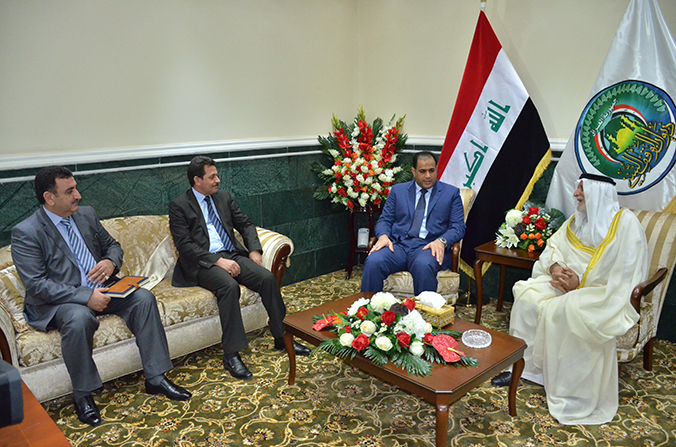 رئيس ديوان الوقف السني  يستقبل محافظ بغداد (1)