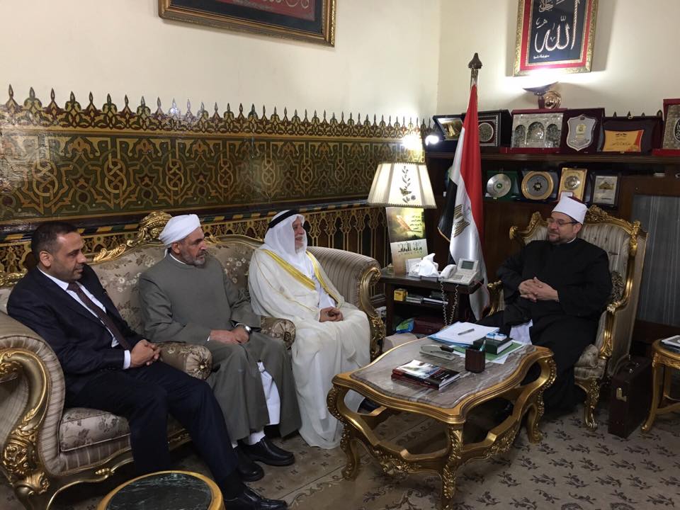 الدكتور الهميم يبحث مع وزير الاوقاف المصرية توحيد الرؤى لمحاربة الارهاب (2)