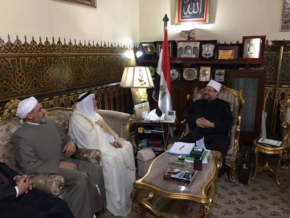 الدكتور الهميم يبحث مع وزير الاوقاف المصرية توحيد الرؤى لمحاربة الارهاب (3)