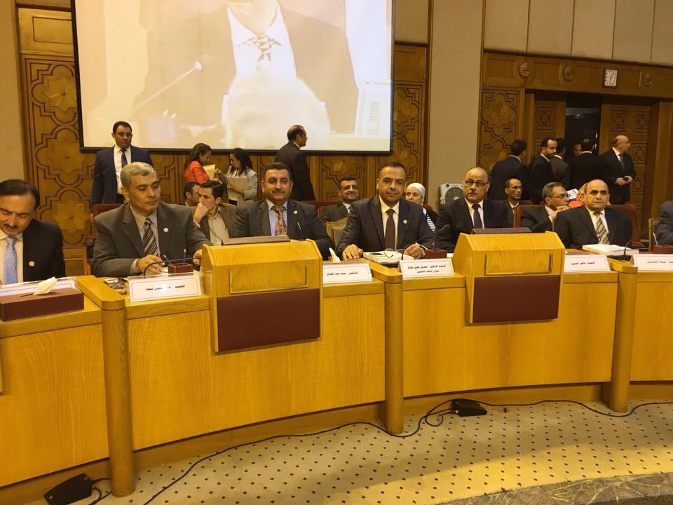 الدكتور الهميم يشارك في مؤتمر الوعي ومساعدة ضحايا الارهاب في الوطن العربي المقام في مصر (1)