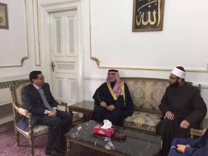 Dr. Abdul latif Al Hemyem visits Egyptian High council for Islamic Affairs