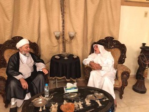 Dr.Abdul latif Al Heymem receives a delegation from the reference of Mr.Al Sistani in Mecca