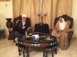 Mission from Fayyad Maraja’a visit Dr. Abdul latif Al-Hemyem at his residence in Mecca