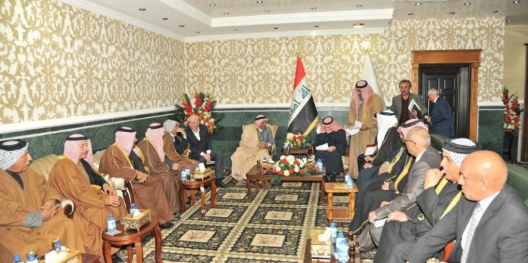 Dr. Al-Hemyem meets tribe Sheikhs and Well-Known people of Al-Basra and Al-Nasiriya governorates
